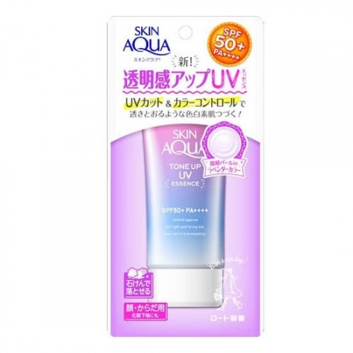 Rohto Skin Aqua Tone Up UV Essence SPF 50+/PA++++ 80g